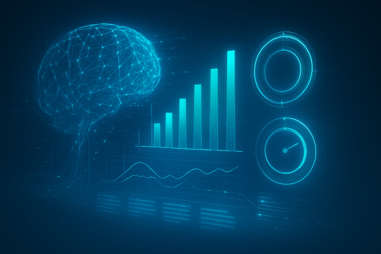 AI visibility benchmark dashboard showing performance metrics across AI platforms
